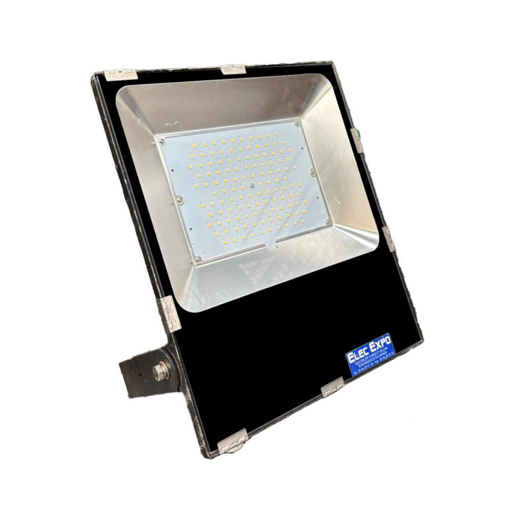 Projecteur LED professionnel Elec Expo pour l’éclairage de sites événementiels et d’installations temporaires.