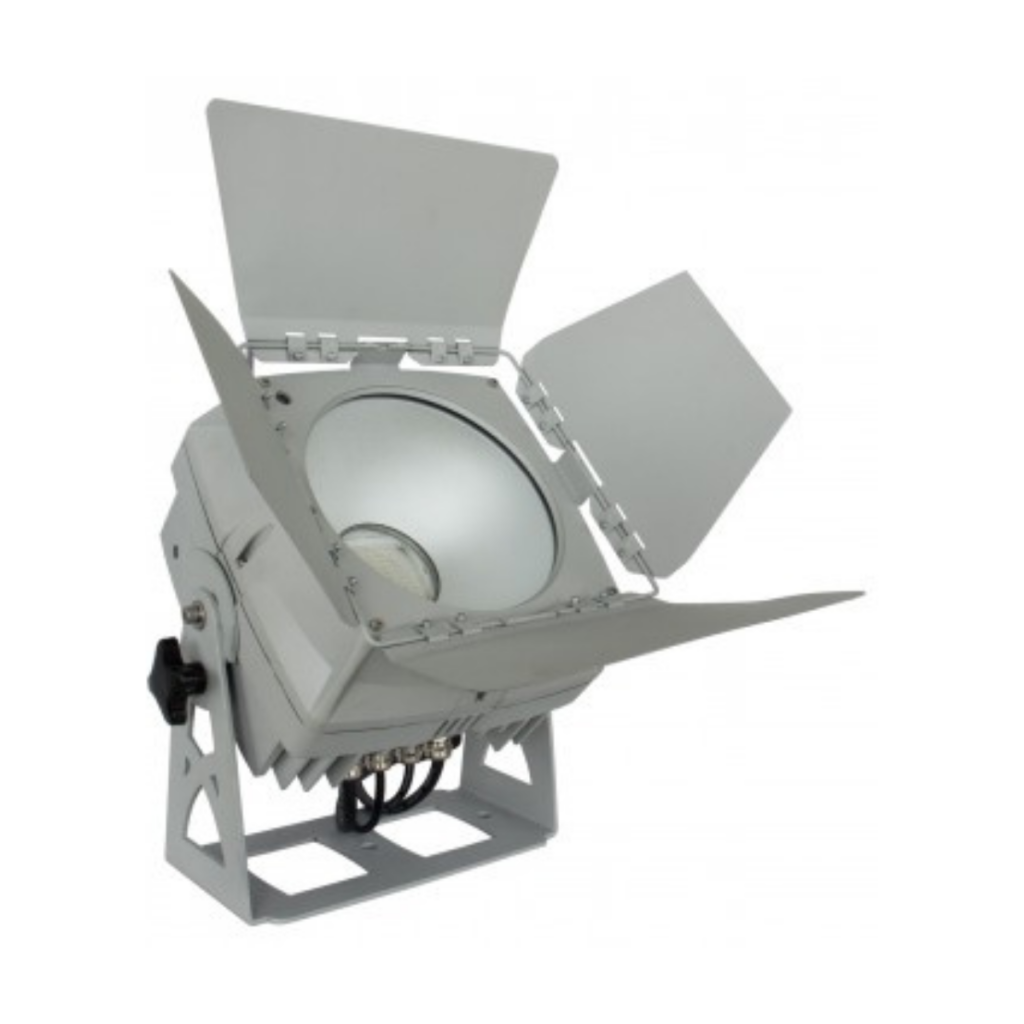 Projecteur LED blanc à volets de cadrage pour éclairage de précision